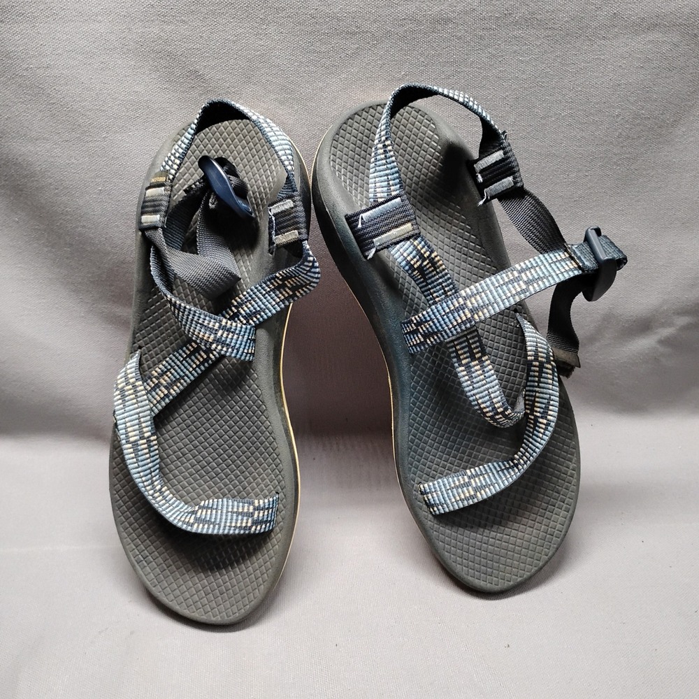 Chaco Z Cloud Sport Sandals Womens 11 Blue Strappy Hiking Shoes